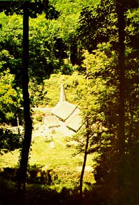 Culbone Church, from the Coast Path